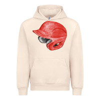 Sandshell red baseball helmet fa element Urban Hoodie - FaDigitalArtStudio
