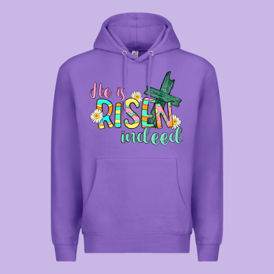 He Is Risen Indeed Easter Premium Hoodie Designed By Cowgirlartshop