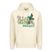 Sandshell He is risen indeed Easter Premium Hoodie - CowGirlArtShop