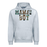 Heather Grey Western Mama's Boy Urban Hoodie - CowhideDigitalArt