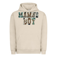 Pigment French Oak Western Mama's Boy Urban Hoodie - CowhideDigitalArt