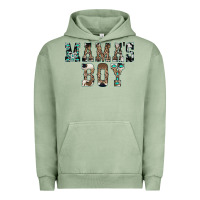 Pigment Oil Green Western Mama's Boy Urban Hoodie - CowhideDigitalArt