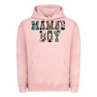 Pigment Salmon Western Mama's Boy Urban Hoodie - CowhideDigitalArt
