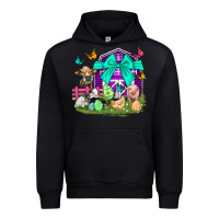 Black Easter Farm Animal Easter Day Urban Hoodie - Neo Western