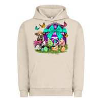 Pigment French Oak Easter Farm Animal Easter Day Urban Hoodie - Neo Western