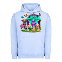 Pigment Grape Ice Easter Farm Animal Easter Day Urban Hoodie - Neo Western
