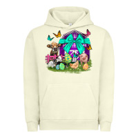 Pigment Pistachio Easter Farm Animal Easter Day Urban Hoodie - Neo Western