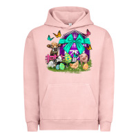 Pigment Salmon Easter Farm Animal Easter Day Urban Hoodie - Neo Western