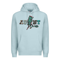 Blue Mist aunt vibes Premium Hoodie - SublimationCraftShop