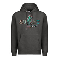 Charcoal Heather aunt vibes Premium Hoodie - SublimationCraftShop