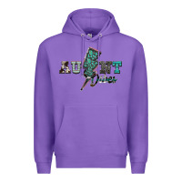 Purple aunt vibes Premium Hoodie - SublimationCraftShop