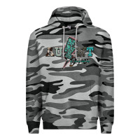 Slate Camo aunt vibes Premium Hoodie - SublimationCraftShop