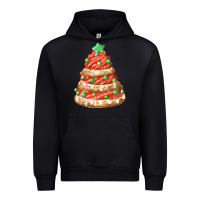 Black red christmas cookie cake fa element Urban Hoodie - FaDigitalArtStudio