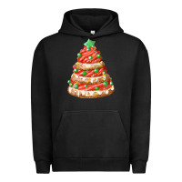 Pigment Black red christmas cookie cake fa element Urban Hoodie - FaDigitalArtStudio