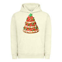 Pigment Pistachio red christmas cookie cake fa element Urban Hoodie - FaDigitalArtStudio