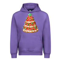 Tulip red christmas cookie cake fa element Urban Hoodie - FaDigitalArtStudio