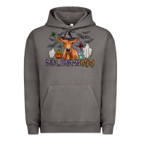Pigment Tornado Moo I Mean Boo Urban Hoodie - CowhideDigitalArt