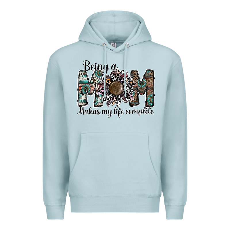 Being A Mom Makas My Life Complete Premium Hoodie by SublimationCraftShop | Teevron