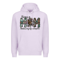Lilac being a mom makas my life complete Premium Hoodie - SublimationCraftShop