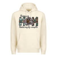 Sandshell being a mom makas my life complete Premium Hoodie - SublimationCraftShop