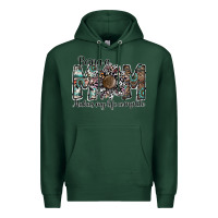Sports Green being a mom makas my life complete Premium Hoodie - SublimationCraftShop