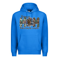 True Royal being a mom makas my life complete Premium Hoodie - SublimationCraftShop