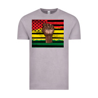 Vintage Zinc Juneteenth American flag Vintage Tee - Artiststas