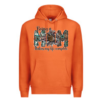 Carrot being a mom makas my life complete Premium Hoodie - SublimationCraftShop