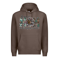 Coffee being a mom makas my life complete Premium Hoodie - SublimationCraftShop