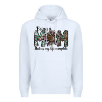 White being a mom makas my life complete Premium Hoodie - SublimationCraftShop