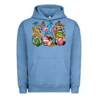 Pigment Pebble Blue Easter gnomies Easter Day Urban Hoodie - Neo Western