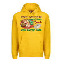 Lemon torn between lookin like a snack and eatin one Premium Hoodie - FaDigitalArtStudio