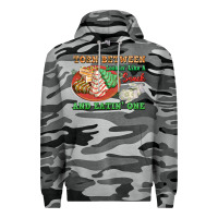 Slate Camo torn between lookin like a snack and eatin one Premium Hoodie - FaDigitalArtStudio