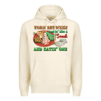 Tofu torn between lookin like a snack and eatin one Premium Hoodie - FaDigitalArtStudio