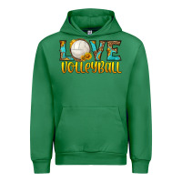 Emerald love volleyball Urban Hoodie - HRA Design Shop