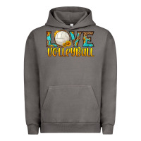 Pigment Tornado love volleyball Urban Hoodie - HRA Design Shop
