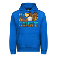 Cobalt my heart is on that court Urban Hoodie - HRA Design Shop
