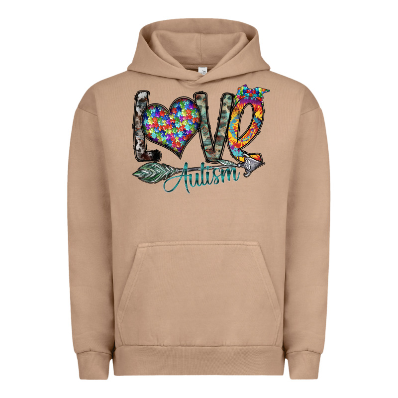 Love Autism Urban Hoodie by SublimationCraftShop | Teevron