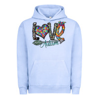 Pigment Grape Ice love autism Urban Hoodie - SublimationCraftShop