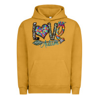 Pigment Peanut Butter love autism Urban Hoodie - SublimationCraftShop