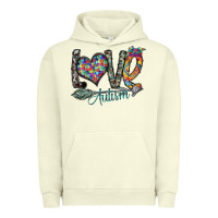 Pigment Pistachio love autism Urban Hoodie - SublimationCraftShop