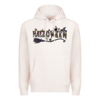 Pale Pink halloween Premium Hoodie - CowhideDigitalArt