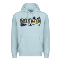 Blue Mist halloween Premium Hoodie - CowhideDigitalArt