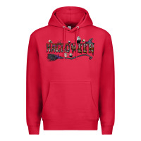 Cardinal halloween Premium Hoodie - CowhideDigitalArt