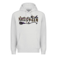 Dove Grey halloween Premium Hoodie - CowhideDigitalArt
