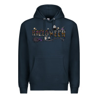 Navy halloween Premium Hoodie - CowhideDigitalArt