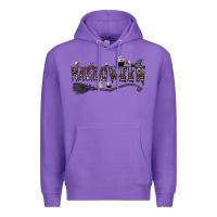 Purple halloween Premium Hoodie - CowhideDigitalArt