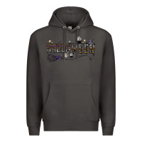 Smoke halloween Premium Hoodie - CowhideDigitalArt