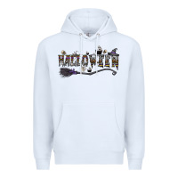 White halloween Premium Hoodie - CowhideDigitalArt