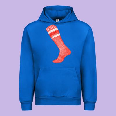 Red Sock Fa Element 2 Urban Hoodie Designed By Fadigitalartstudio